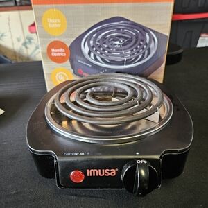 IMUSA Black Electric Burner